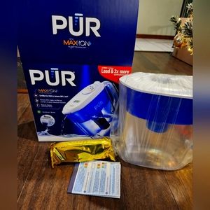 PUR Maxation water filter pitcher